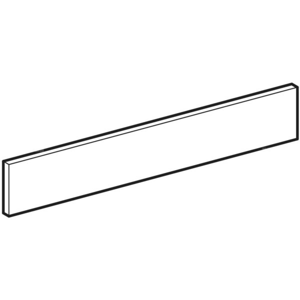 Listwa dekoracyjna Koło Modo do szafki pod umywalkę, 60cm, chrom / Błyszczący