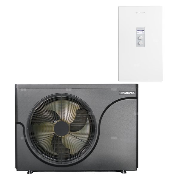Pompa ciepła powietrzna powietrze-woda monoblok KOSPEL HPM2.Z-12 9.2 kW 400 V + Stacja hydrauliczna HPMI2-12