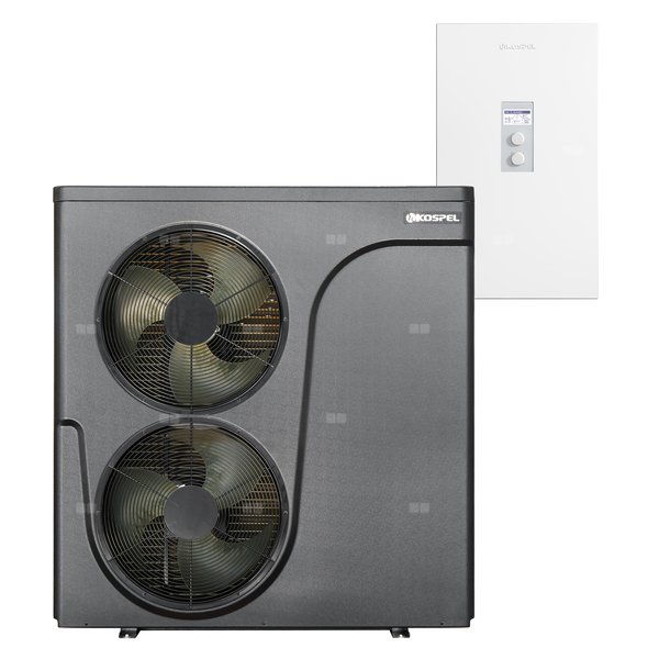 Pompa ciepła powietrzna powietrze-woda monoblok KOSPEL HPM2.Z-16/23 17.1 kW 400 V + Stacja hydrauliczna HPMI2-16/23