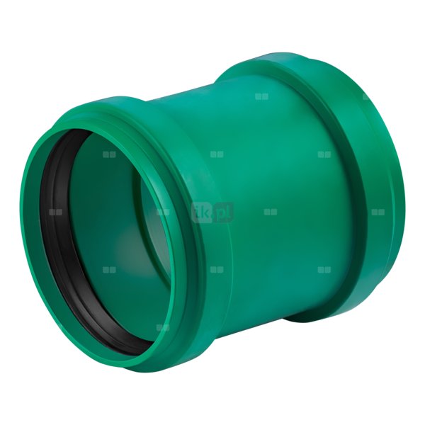Mufa MAGNAPLAST KG 2000 KGB, PP-md (zielony), DN 630 (ww x ww), do kanalizacji