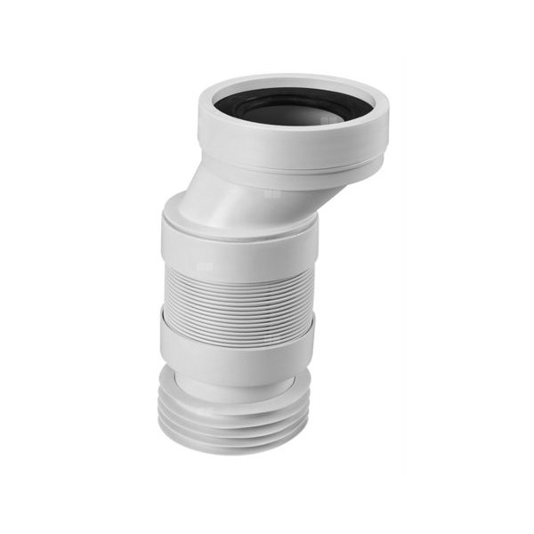 Przyłącze kanalizacyjne harmonijkowe L-253>338mm,wejście 90-110mm,wyjście 110mm z przesunięciem 40mm