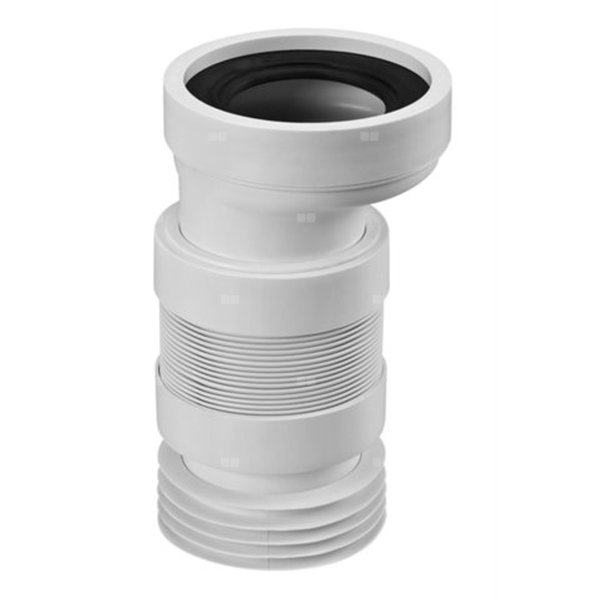 Przyłącze kanalizacyjne harmonijkowe L-235>330mm,wejście 90-110mm,wyjście 110mm z przesunięciem 20mm