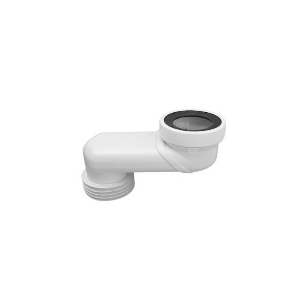 Przyłącze kanalizacyjne, krótkie L-160mm,wejście 90-110mm,wyjście 110mm z przesunięciem mimośr. 130mm