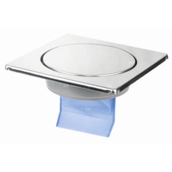 Kratka podłogowa z membraną 150x150mm