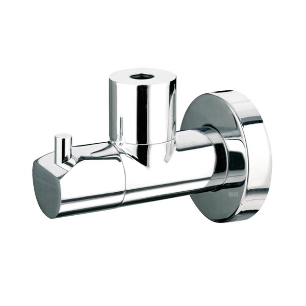 Zawór wodny MCALPINE GLASGOW, mosiądz (chrom) 1/2'' x 10 mm