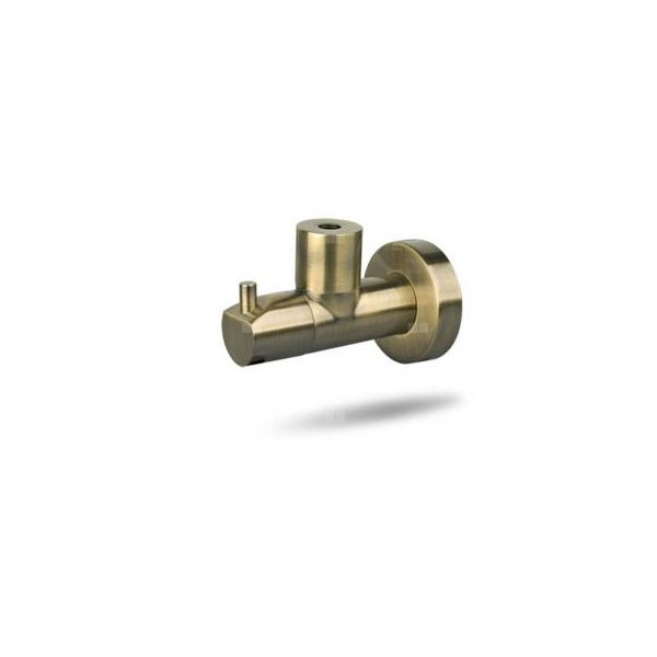 Zawór wodny MCALPINE GLASGOW, mosiądz (antyczny brąz) 1/2'' x 10 mm