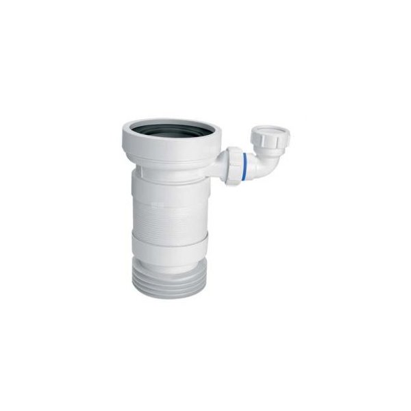 Przyłącze kanalizacyjne harmonijkowe L-235>540mm,wejście 90-110mm,wyjście 110mm z podłączeniem 40mm