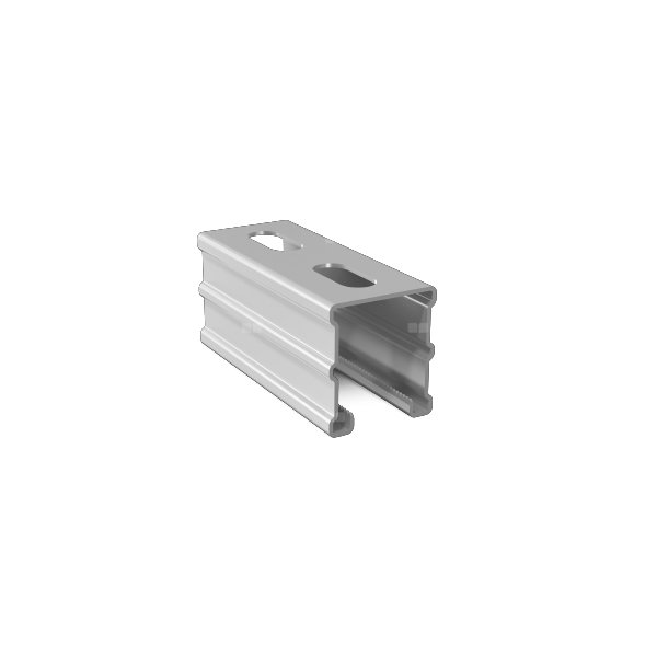 Szyna montażowa NICZUK SZMK, gr. 1.5 mm, dł. 2000 mm, stal nierdzewna (ocynk galwaniczny)