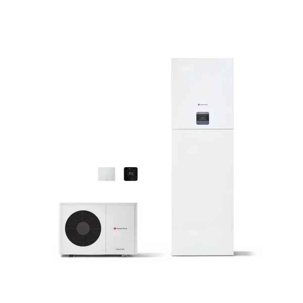 Pompa ciepła powietrzna GeniaAir Split HA 3-8.2 OS 230V + Centrala grzewcza HA STB B5 + Regulator SRC 720 + Moduł internetowy