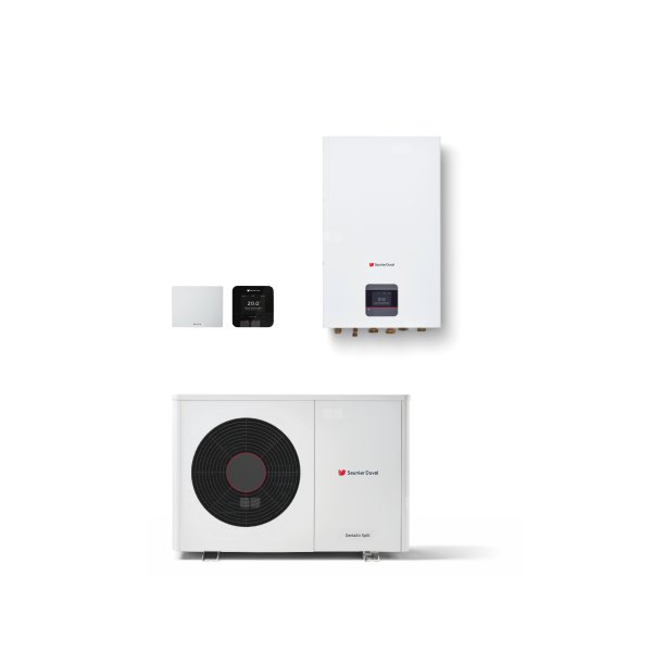 Pompa ciepła powietrzna GeniaAir Split HA 5-8.2 OS 230V + Moduł ścienny HA 5-8.2 WSB+ Regulator SRC 720 + Moduł internetowy