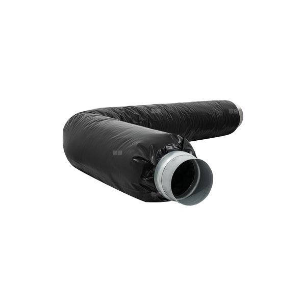 Tłumik elastyczny Whispair Black 160mm