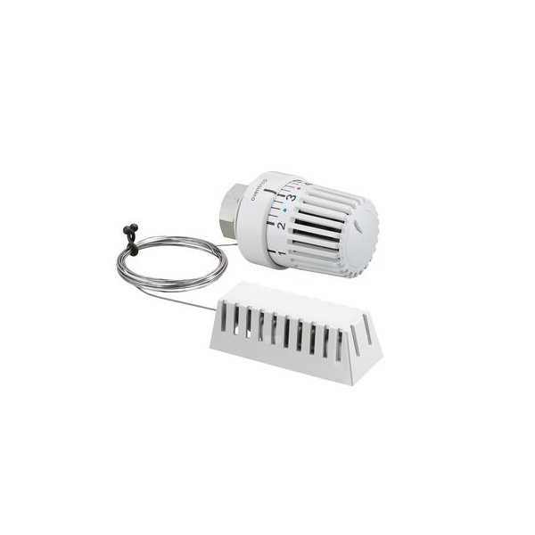 Termostat Uni LH, 7-28 C, 0* 1-5, z czujnikiem zdalnym 2 m, biały