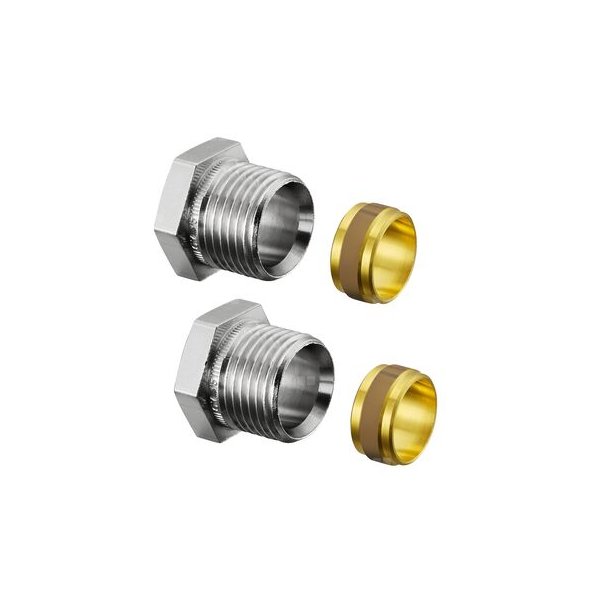 Ofix CEP, złączka zaciskowa do rurki złącznej, 1/2x15 mm, (kpl.=2 szt.)
