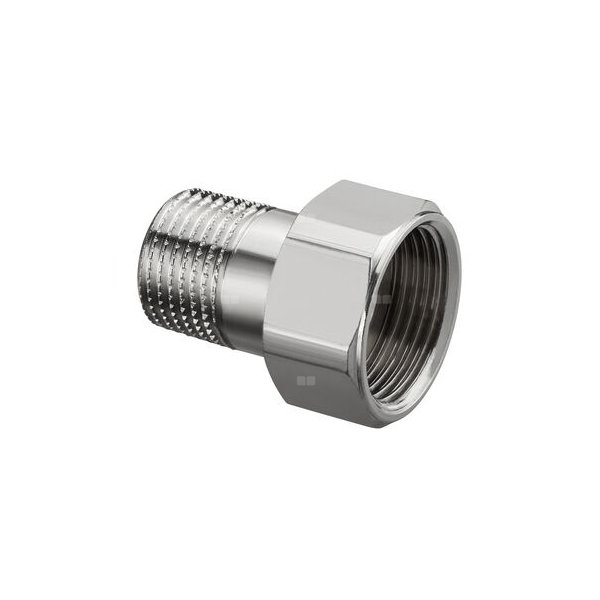 Półśrubunek z uszczelnieniem płaskim do grzejnika OVENTROP GW, 1/2'' x 1'' (GZ x GW)