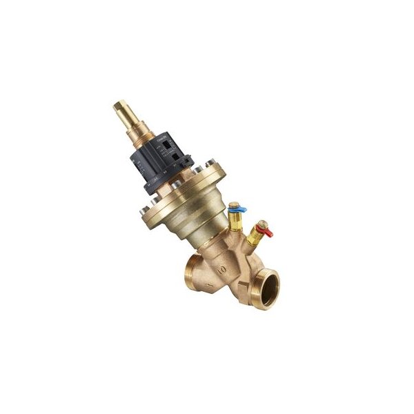 Cocon QTR DN 50, 2 3/8 GZ-GZ, 2500-10000 l/h, PN16, zawór regulacyjny z zaworkami pomiarowymi