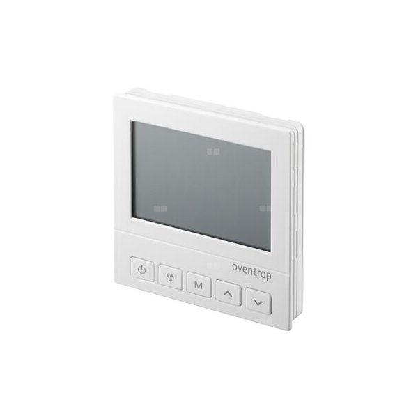 Termostat pokojowy podtynkowy 230V, cyfrowy, z wyświetlaczem LCD i programowaniem tygodniowym, sterowanie grzaniem/chłodzeniem +