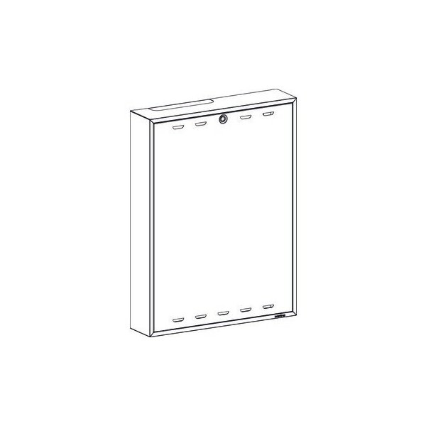 Szafka wisząca do węzła Regudis, szer. 750 x wys. 1000 x gł. 175 mm