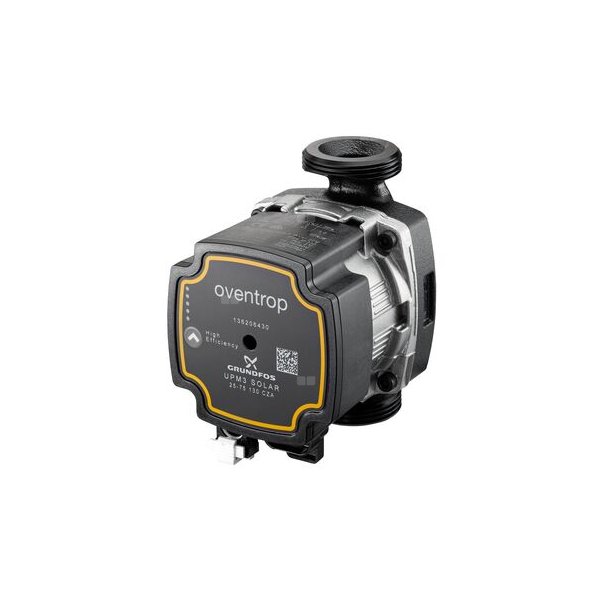 Pompa obiegowa 130 mm, DN 25, G 1 1/2 GZ, Grundfos UPM 3 Solar 25-75 PWM C 130