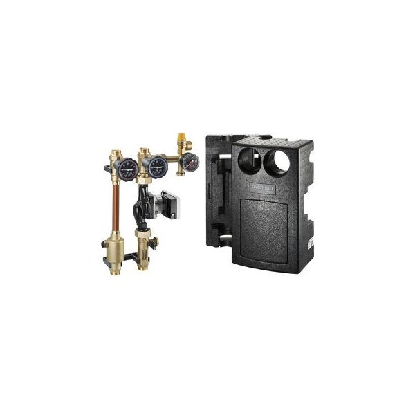 Regusol LH-180, DN 25, 2-15 l/min., z pompą Wilo-Yonos PARA ST 25/7.5 PWM 2, z zaworem bezpieczeństwa 1MPa