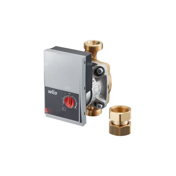 Pompa cyrkulacyjna 130 mm, DN 20, Wilo-Yonos PARA Z 15/7.0 RKC 130 z adapterami do montażu w zestawie cyrkulacyjnym do modułu Re