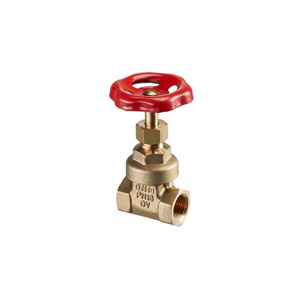 Hygate A, zasuwa mufowa DN 10, R3/8GW, PN25, mosiądz