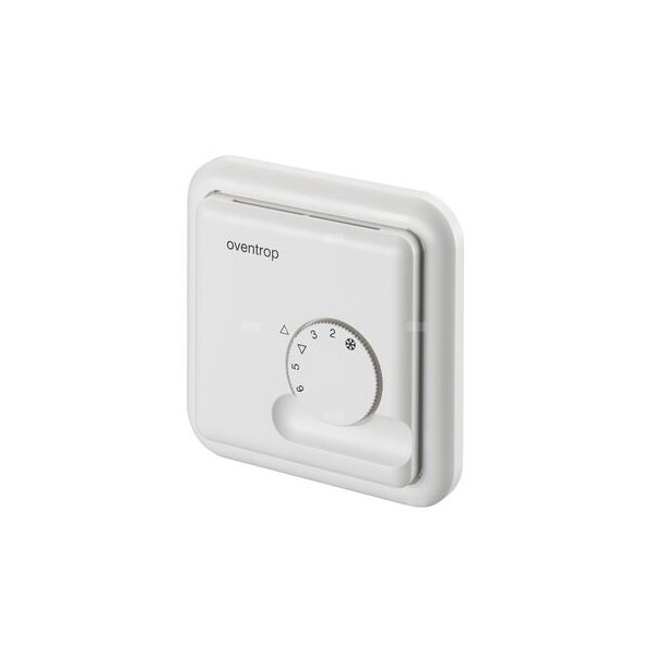 Termostat podtynkowy 230V (bimetaliczny), regulacja 2-punktowa, biały