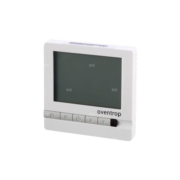 Termostat pokojowy podtynkowy 230V, cyfrowy, z wyświetlaczem LCD i programowaniem tygodniowym