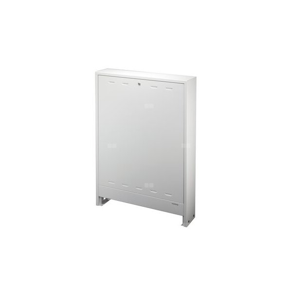 Szafka natynkowa do węzła Regudis, biała, szer. 700 x wys. 980...1005 x gł. 160 mm