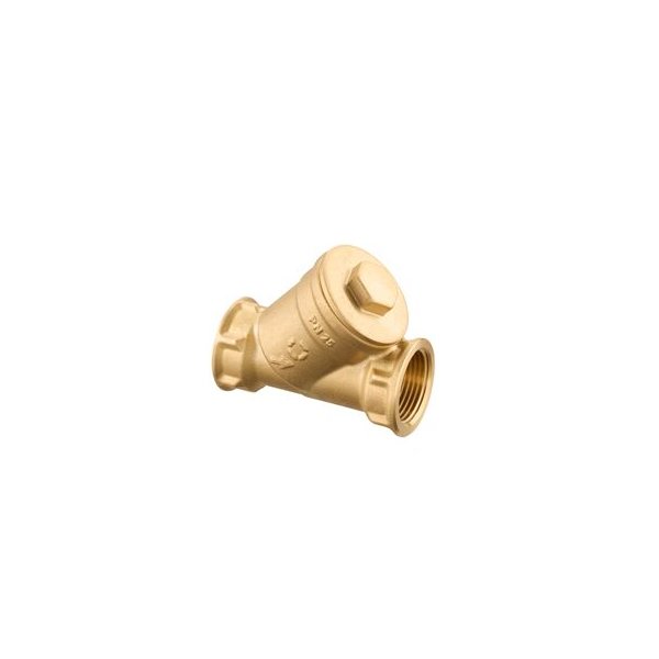 Filtr siatkowy DN10 Rp 3/8 GW, PN25, z mosiądzu, wielkość oczek 0.25 mm