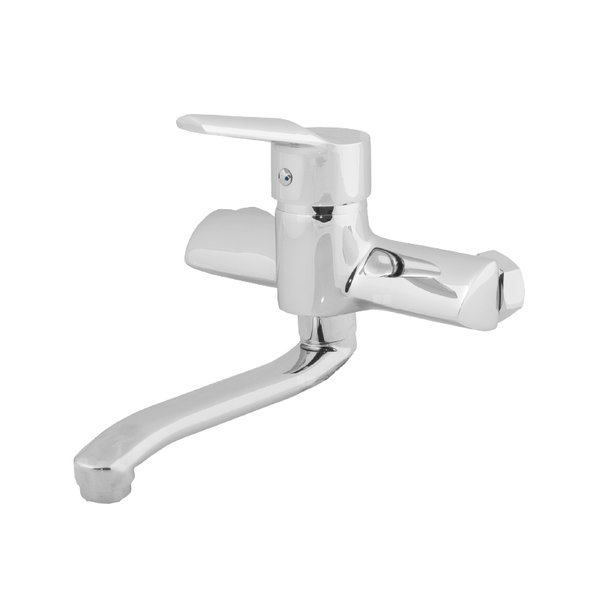 ANG06/22 Bateria ANGELA zlewozmywakowa ścienna 22cm głowica 35