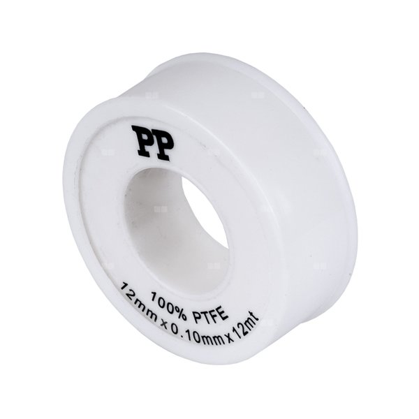 Taśma teflonowa (szpula) PERFEXIM TT 10000 mm x 0.075 mm, kolor biały do uszczelniania
