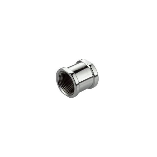 Mufa PERFEXIM 454, mosiądz (chrom), 1/2'' (GW), PN16 bar