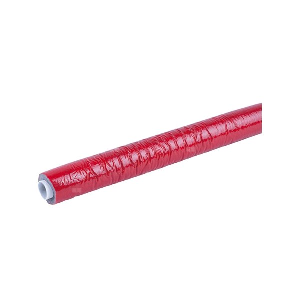 Rura PE-RT II/AL/PE-RT II PERFEXIM 700PER-IZO 20 mm x 2 mm izolacja: Polietylen 9 mm, izolacja kolor czerwony - kręgi 50 m wielowarstwowa gładka
