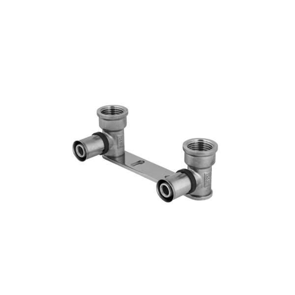 Uchwyt montażowy ścienny PERFEXIM 740, rozstaw 100 mm, GW x zz, 5/6'' x 16x2