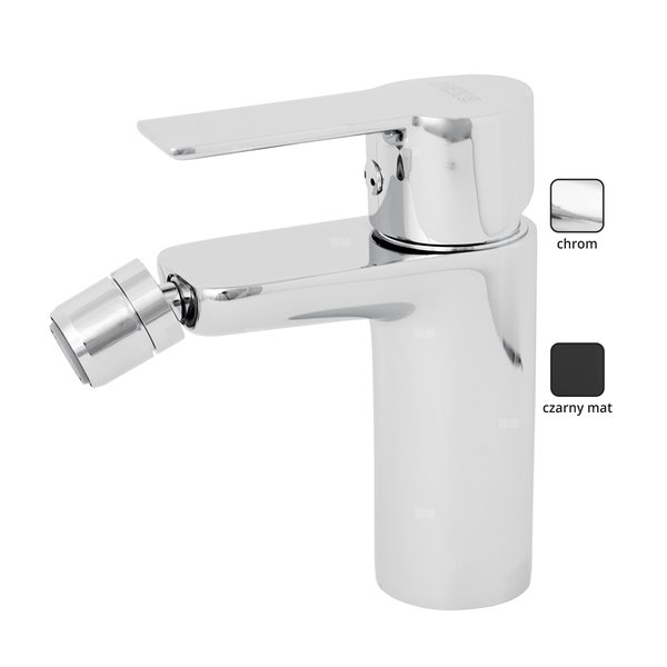 84402 Bateria WEGA bidetowa stojąca chrom głowica 35