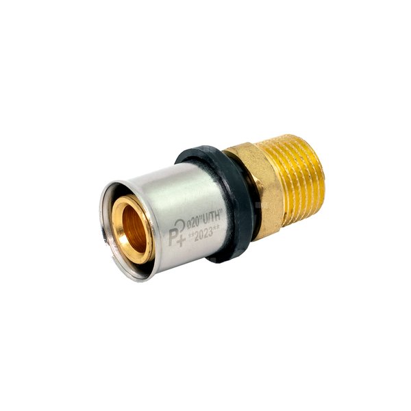 Nypel zaprasowywany PERFEXIM 901, 18 x 1/2'' (złącze zaciskowe x GZ)