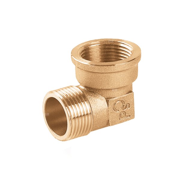 Kolano wzmocnione PERFEXIM PHA-311, mosiądz, 2 x 2 (GW x GZ), PN16 bar