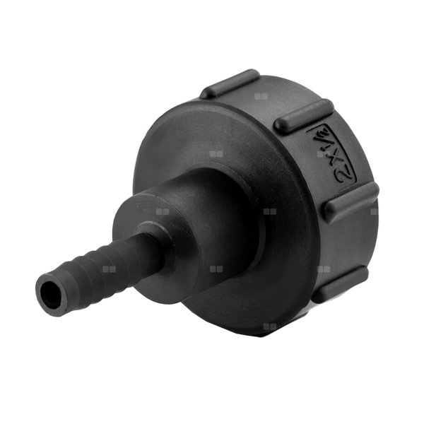 Korek wtykowy z króćcem PERFEXIM, polipropylen, GW 1/2", średnica trzpienia 14cm