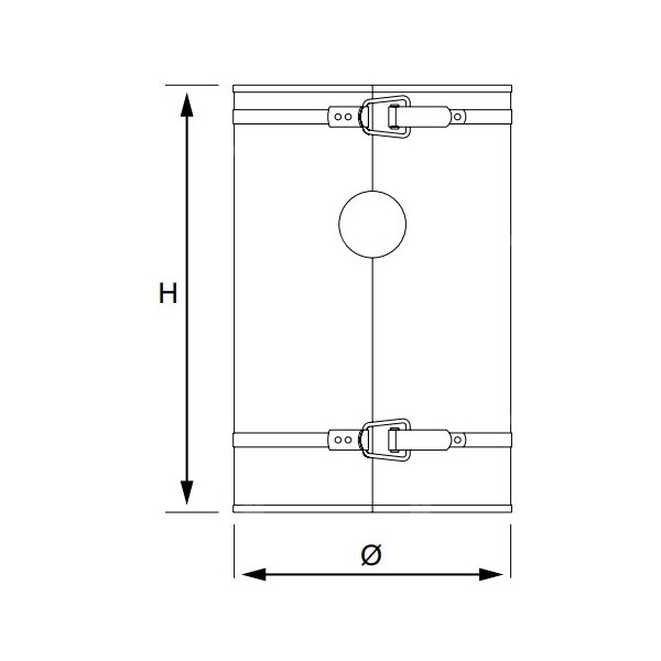 Izolacja Zeparo ZCXAI DN125/150