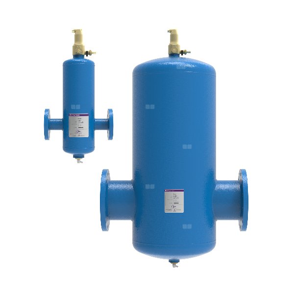 Zeparo Aero ZA PN10 DN100 - Separator powietrza, kołnierzowy