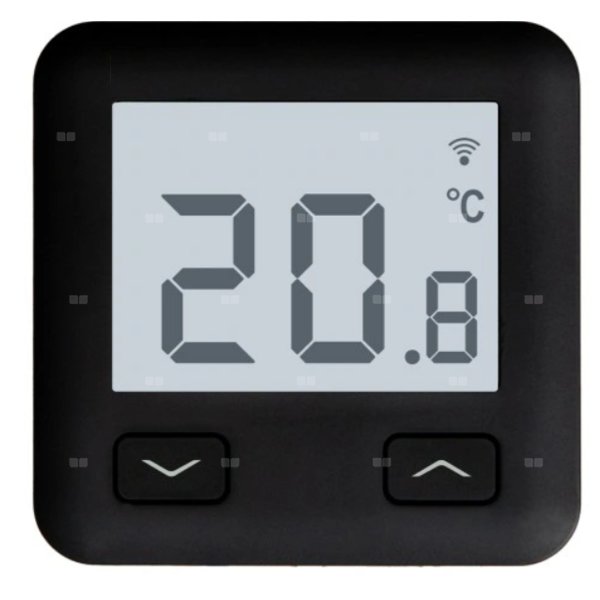 Regulator temperatury internetowy QIK Czarny