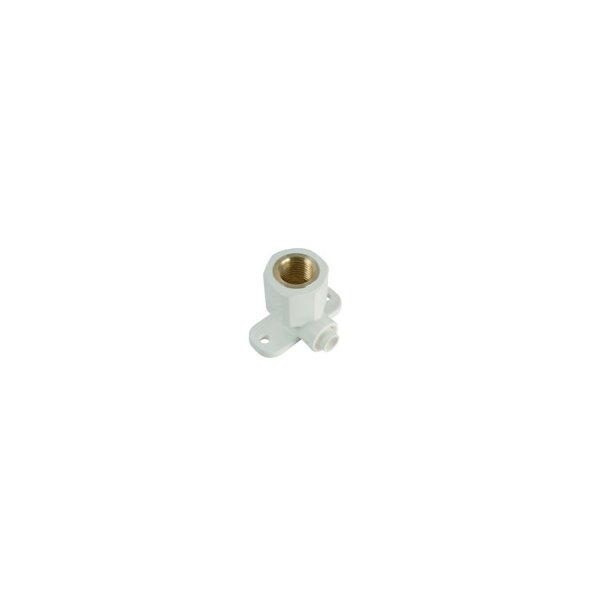 Kolano naścienne zgrzewane QIK, PE-RT II, 1/2'' x 16 mm (GW x złącze zgrzewane)