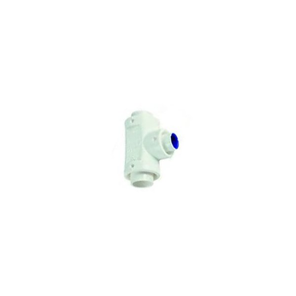 Trójnik QIK Zgrzewany redukcja PE-RT II 20 mm x 16 mm x 20 mm (złącze zgrzewane x złącze zgrzewane x złącze zgrzewane)