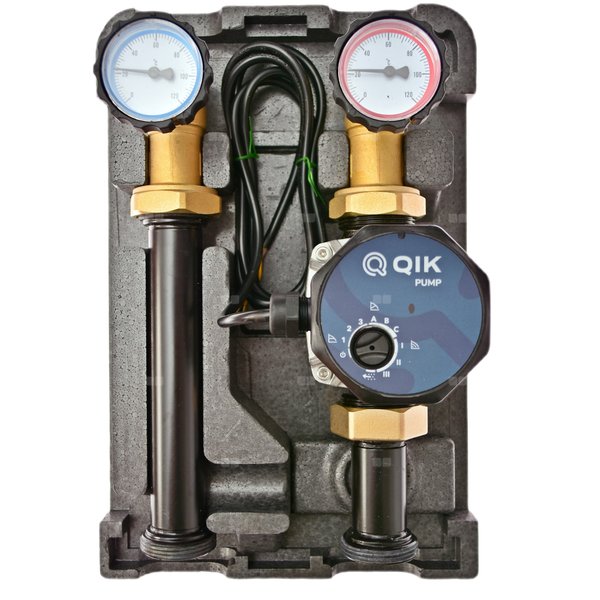 Grupa pompowa QIK Optimo grzejnikowa GZ x GW 6/4'' x 1'', z pompą obiegową QIK