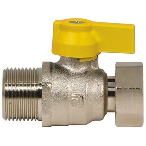 QIK Zawór prosty gazowy pod kocioł 1/2 GW x GZ