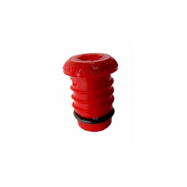 Korek do prób ciśnieniowych QIK Czerwony, PERT/PEX, śred. 16 mm