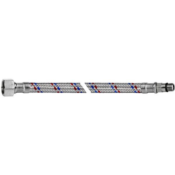 QIK Wąż elastyczny w oplocie INOX 1/2 X M10 100 KR