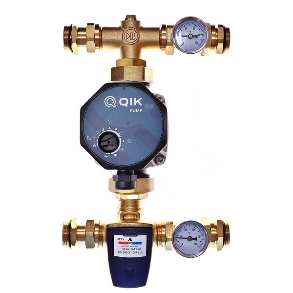 Zespół mieszający QIK Optimo PLUS - ZMPW-9 - 20-43'C z pompą QIK