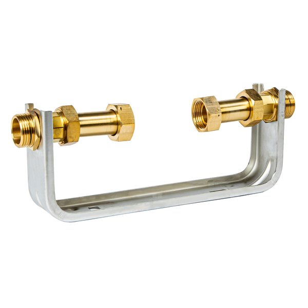 Konsola do wodomierza 1/2" INOX QIK PREMIUM GW/GZ 3/4"