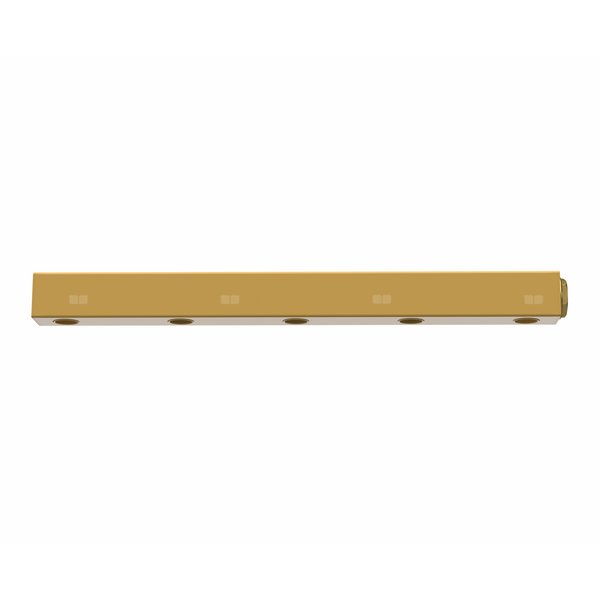 Belka stalowa QIK do ciepłomierzy - 10 sekcji 100mm